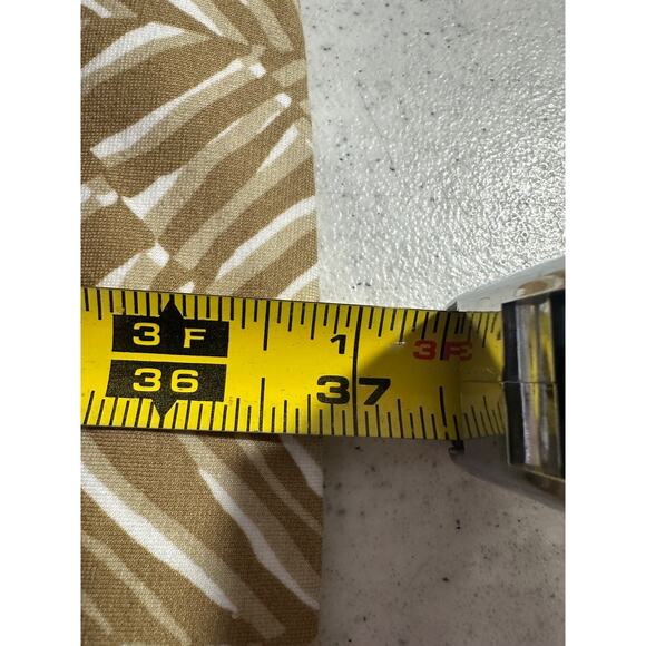 J McLaughlin Doane Dress Beige Zebra Sleeveless Sheath Catalina S Stretch D3 - Picture 7 of 7